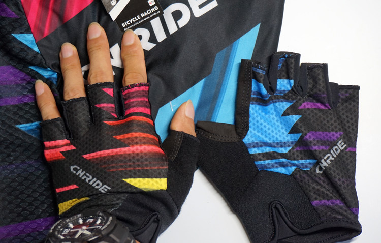 Gants pour vélo mixte CNRIDE - Ref 2242849 Image 44