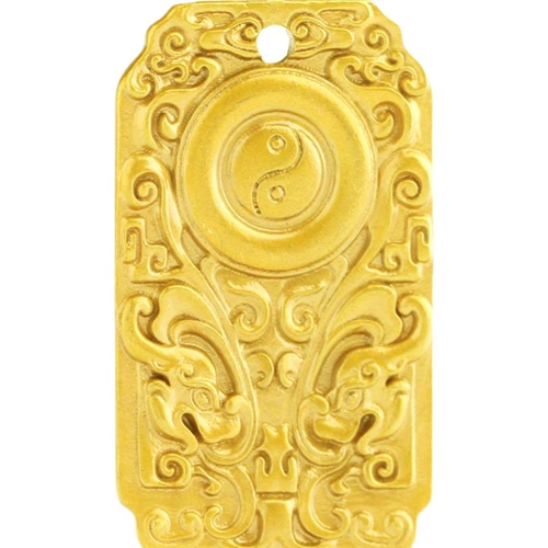 Латунный ретро брелок, подвеска, подарок на день рождения, китайский стиль, серебро 925 пробы