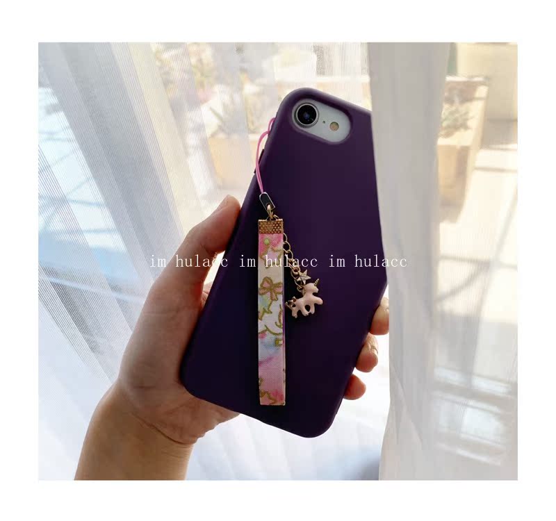 Nguyên bản handmade dễ thương mơ mộng kỳ lân vòng dây điện thoại di động dây chìa khóa mặt dây điện thoại di động mặt dây chuyền ban đầu khoan sáng tạo - Phụ kiện điện thoại di động chân kẹp điện thoại