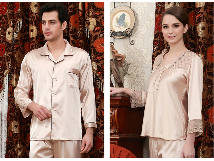 Pyjama mixte OTHER   en Soie à manches longues - Ref 3005618 Image 11