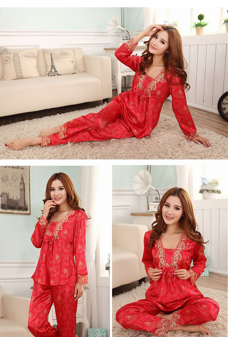 Pyjama mixte OTHER   en Soie à manches longues - Ref 3005783 Image 24