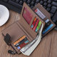 Men's wallet short youth Korean version vertical multi-functional wallet creative personality student multi-card slot wallet 30% off