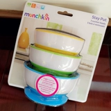 Munchkin, детская обеденная тарелка, стульчик для кормления для еды, посуда, защита при падении