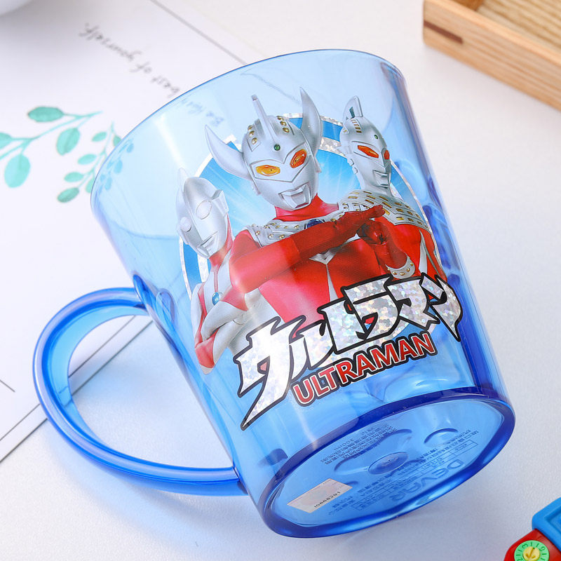 Ottman Children Brush Tooth Cup Wash Cup Boys Lovely Tooth Cylinder Cartoon Baby Anti-Wrestling Milk Drink Cup