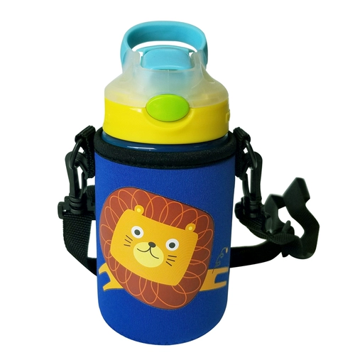 Детский стакан со стаканом, подтяжки, чайник, защитный чехол