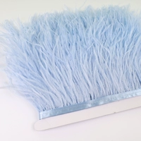 Один метр небесно-голубого цвета