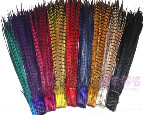 Натуральная дикая куриная невестка пекинга оперная оперная опера фазана фазана дикая куриная хвост Смешная кошачья палочка длиной 25-90 см