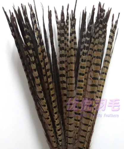 Натуральная дикая куриная невестка пекинга оперная оперная опера фазана фазана дикая куриная хвост Смешная кошачья палочка длиной 25-90 см