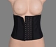 Áo nhựa nữ mùa thu và mùa đông cao su ngắn thắt lưng Bụng corset corset - Corset