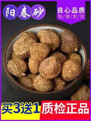 Spring sand kernels Yangchun specialty deep mountain wild spring sand kernels dried fruits soup steamed meat into medicine Pruning sand kernels 60 grams to nourish the stomach