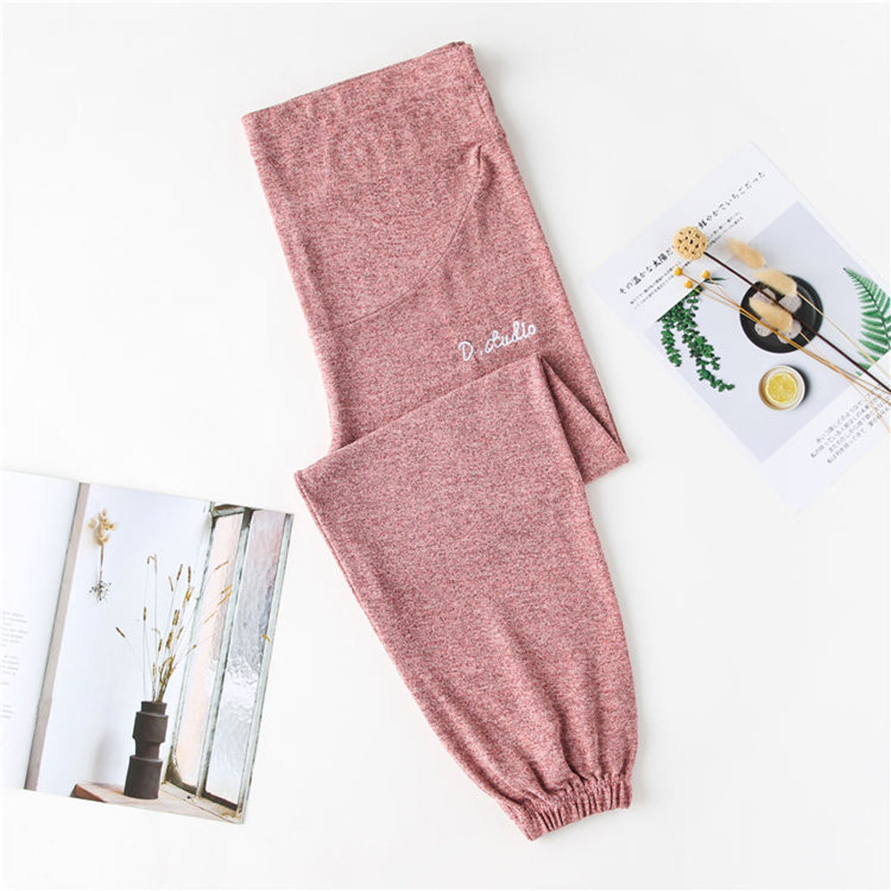Pregnant Woman Sleeping Pants Fairy Home Mansion Pants Thin and lazy pants Four Seasons Leisure Modale Abs Spring Summer Lanterns Home Pants