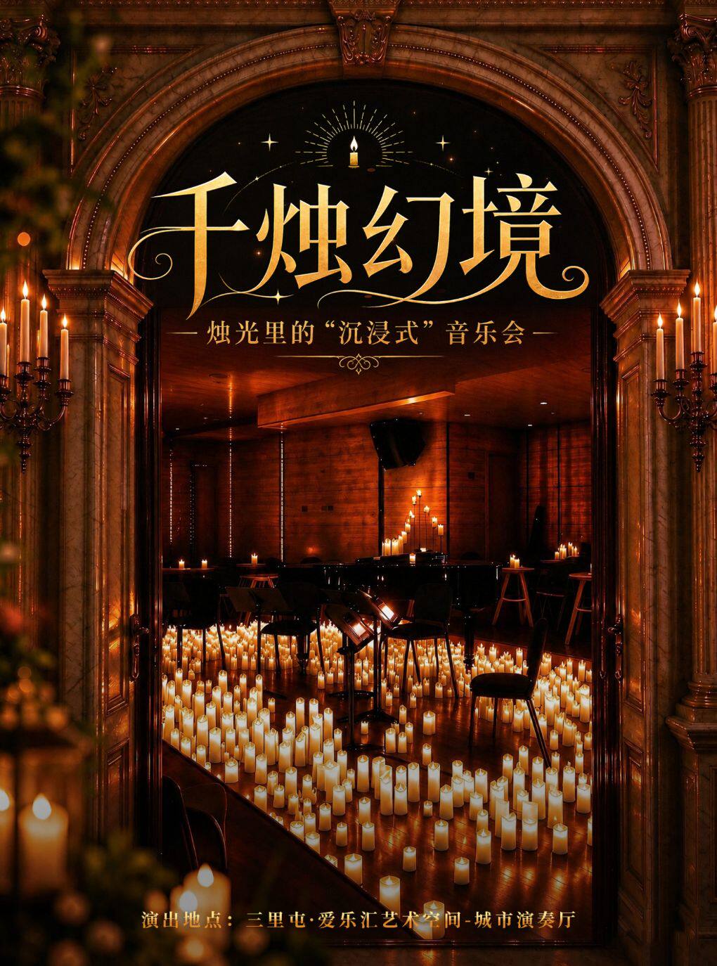 【北京】千烛幻境·烛光里的“沉浸式”音乐会