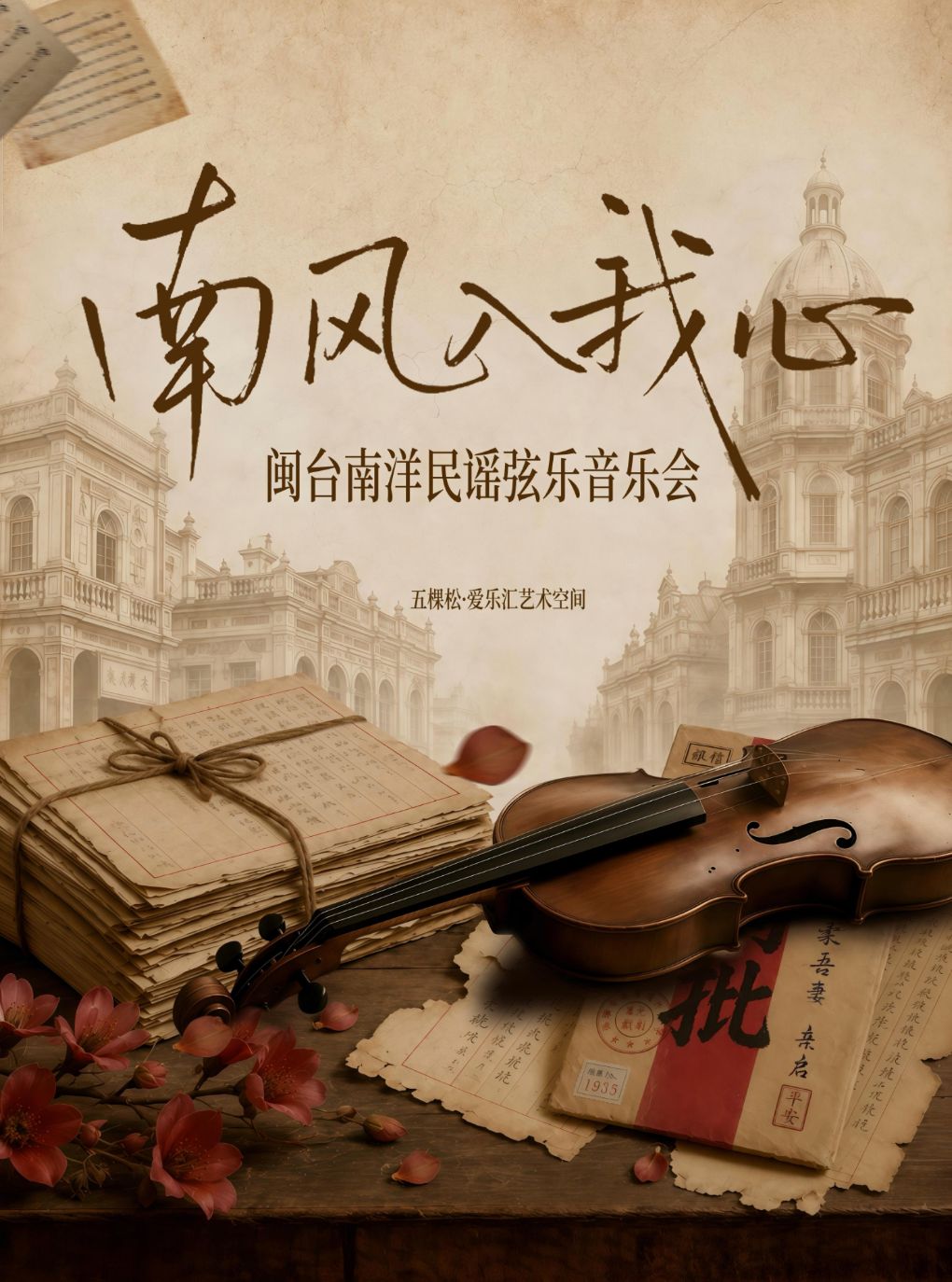 【北京】【早鸟六折】南风入我心-闽台南洋民谣弦乐音乐会