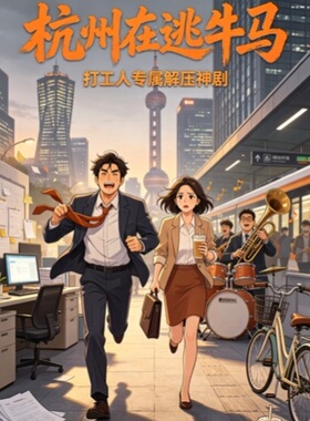 喜人爆款！都市爆笑互动音乐喜剧《杭州在逃牛马》国内唯一版权方｜嗨炸每一个都市夜晚｜六点下班音乐剧