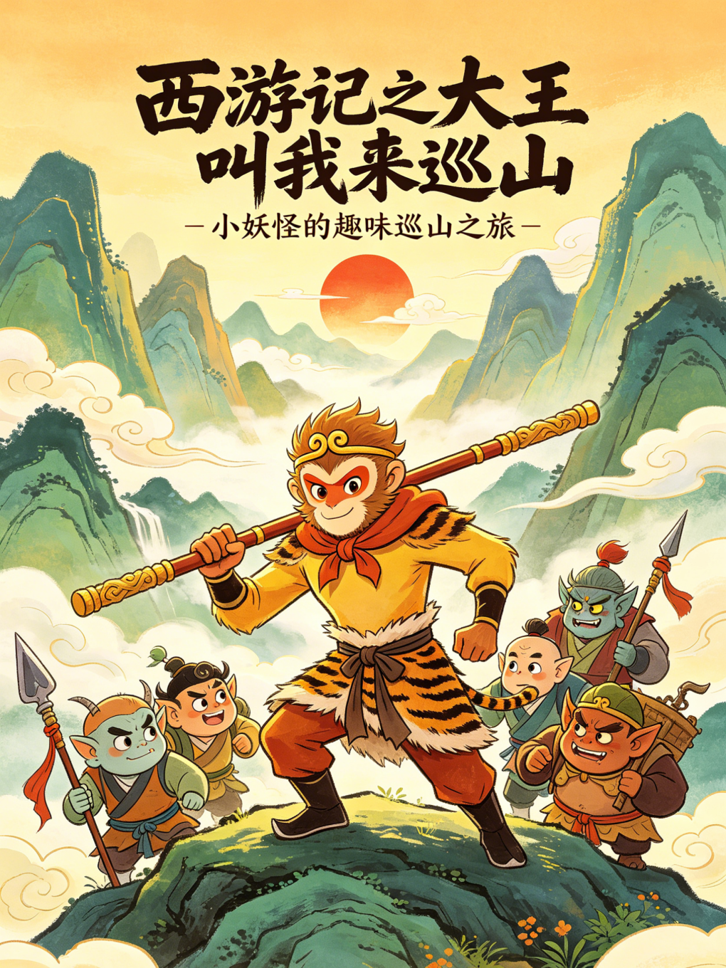 【北京】经典互动儿童剧《西游记之大王叫我来巡山》朝阳剧场
