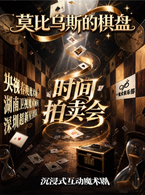 【佛山首家】沉浸式互动魔术剧 |央视春晚年度作品 《莫比乌斯的棋盘》铂顿城站