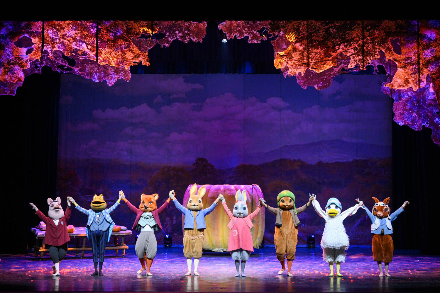 英国百年动漫经典芭蕾舞剧《比得兔之动物狂欢夜》