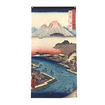 Flag Utagawa Hiroshige flag bar living room bedroom decorative flag right angle decorative flag