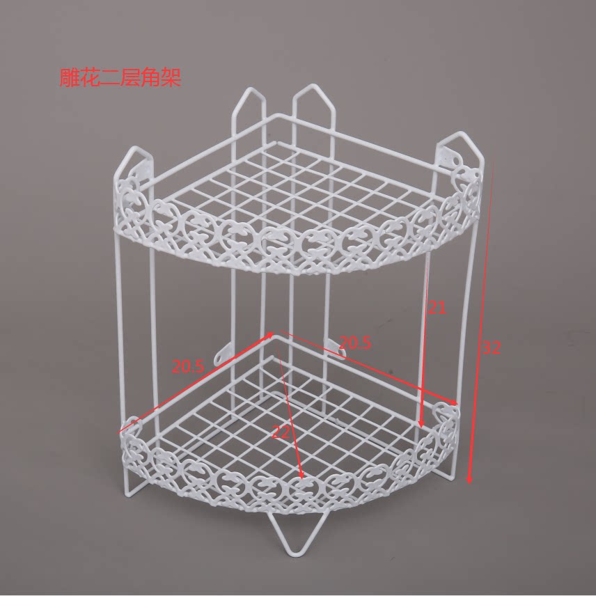 Art Dei Kitchen Items Kitchen Shelving 2-floor Shelf Double Seasoning Tank Shelf shelf Shelf Kitchenware