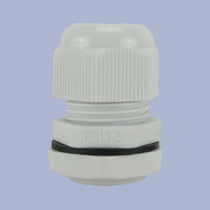 Waterproof cable connector plastic fixed Glan head Nylon black and white waterproof Glan joint plastic joint M70