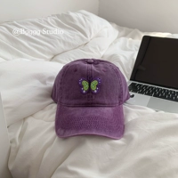 Фиолетовая шляпа -бабочка