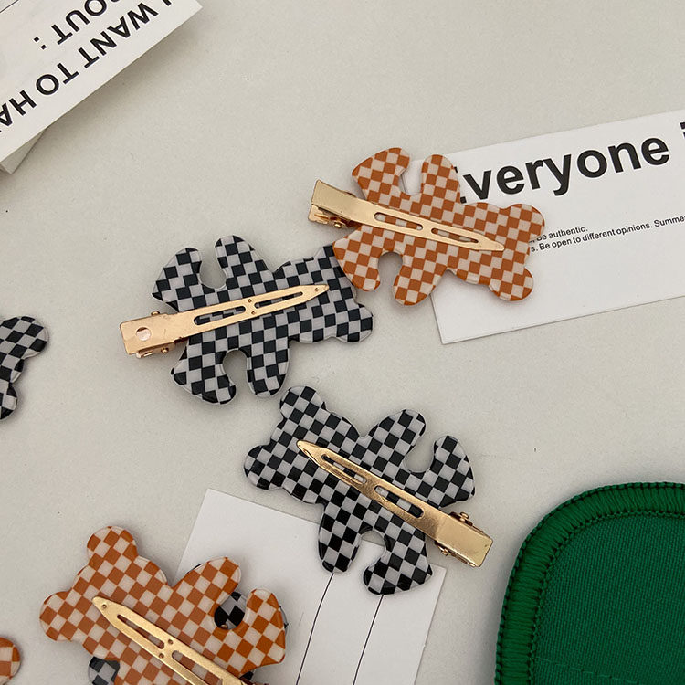 South Korea Ins Wind Cute Teenage Girl Day Hairstyle Hair Clip Washable Sea Crummy Side Clip Without Mark Net Red Hair Collute Chuck