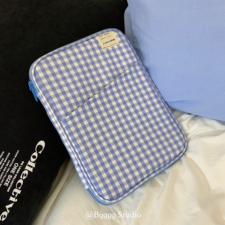 Korean Blogger's Same Style Ins Niche Design Simple Apple MacBook Laptop Bag 14-Inch 11-Inch Tablet iPad Storage Inner Sleeve Protective Cover Cute and Simple for Girls Korean Blogger's Same Style Ins Niche Design Simple Apple MacBook Laptop Bag 14-Inch 11-Inch Tablet iPad Storage Inner Sleeve Protective Cover Cute and Simple for Girls