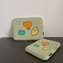 Korean ins Wind cute apple laptop bag 14 inch tablet ipad storage case 11 inner bag