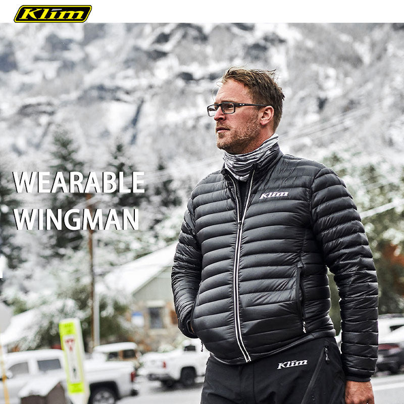 Little white classmates KLIM MAVERICK DOWN Solo KLIM Locomotive Locomotive GOOSE DOWN LINER WINTER MORROW