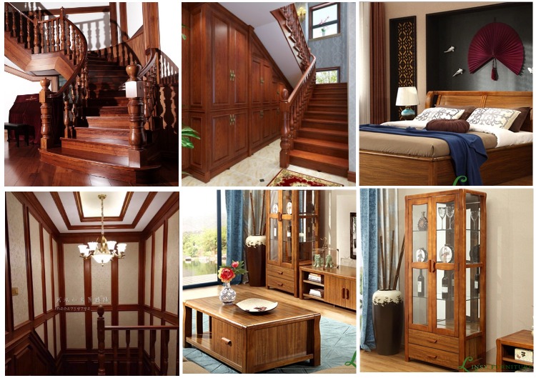 Vũ Hán nội thất nhà đầy đủ tùy chỉnh hiện đại châu Âu tối giản rắn cầu thang lan can cầu thang bậc thang - Bộ đồ nội thất giường thông minh