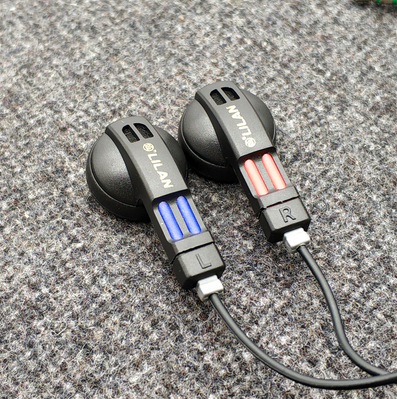 Miss Classic Inventory Old Plug Analog Taste Full Love Chinese small gold strip black earplug headphones