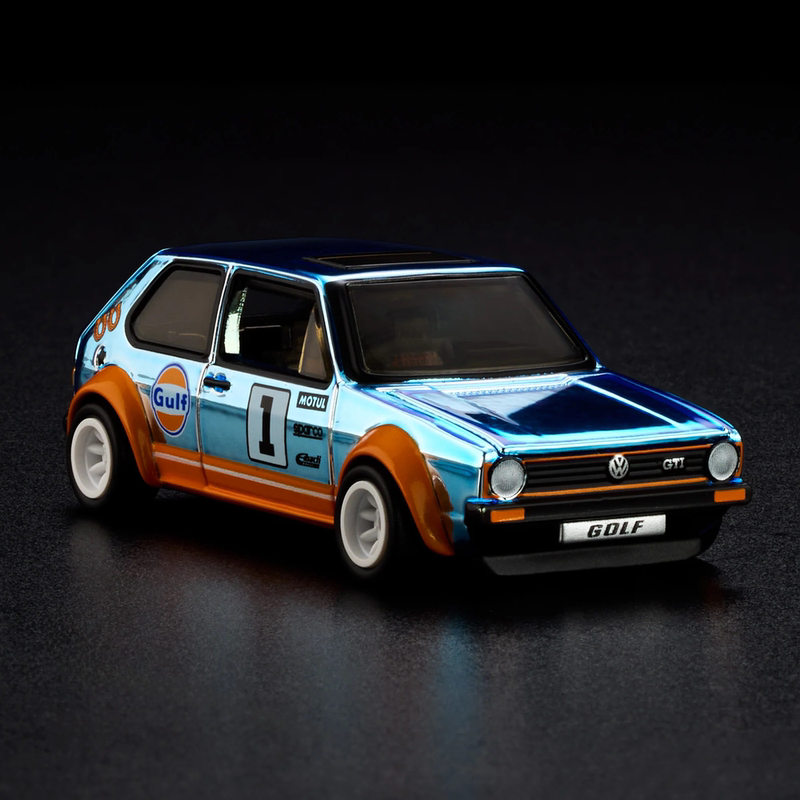 Hot Wheels Rlc Exclusive 1976 Volkswagen Gulf Oil Golf