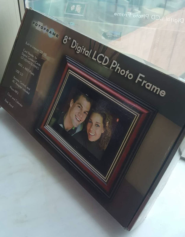 8-inch nút Digital Photo Frame HD ảnh điện tử chơi nền album lịch bức tranh âm nhạc - Khung ảnh kỹ thuật số khung ảnh kỹ thuật số lg