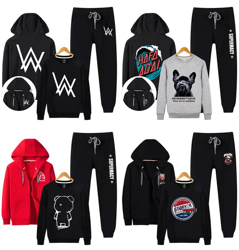 Áo len kẻ sọc có dây kéo của Alan Walker ao khoac hoodie
