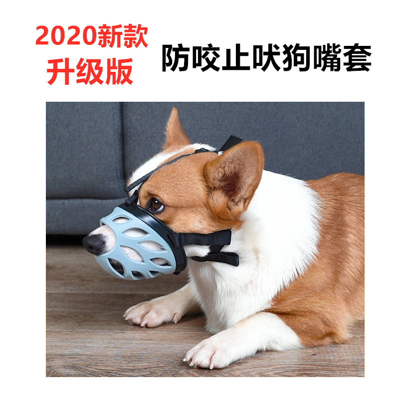 New Puppy Mouth sets anti-biting Kim Mao Hasserge Large canine Caspor anti-call spoiler for the dog's mouth cage