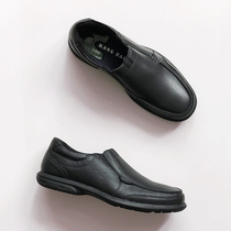 Foreign trade factory tail goods spring and autumn leather low-top pedal casual shoes leather shoes head layer cowhide lazy shoes mens shoes