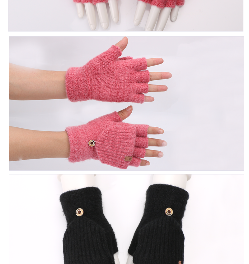 Gants pour femme en Laine - Ref 3156179 Image 13