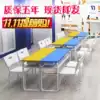 Double study desk Training institution table and chair Tutoring table Double classroom chair training table Primary school desk tutoring class