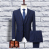 2019 Fat Suit nam Suit Groom Wedding Suit Suit nam Match Với Fat cộng với kích thước Suit nam 