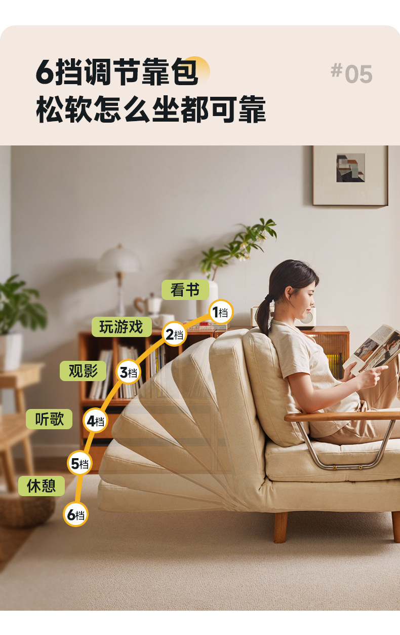 Складной универсальный диван для двоих, новая коллекция 