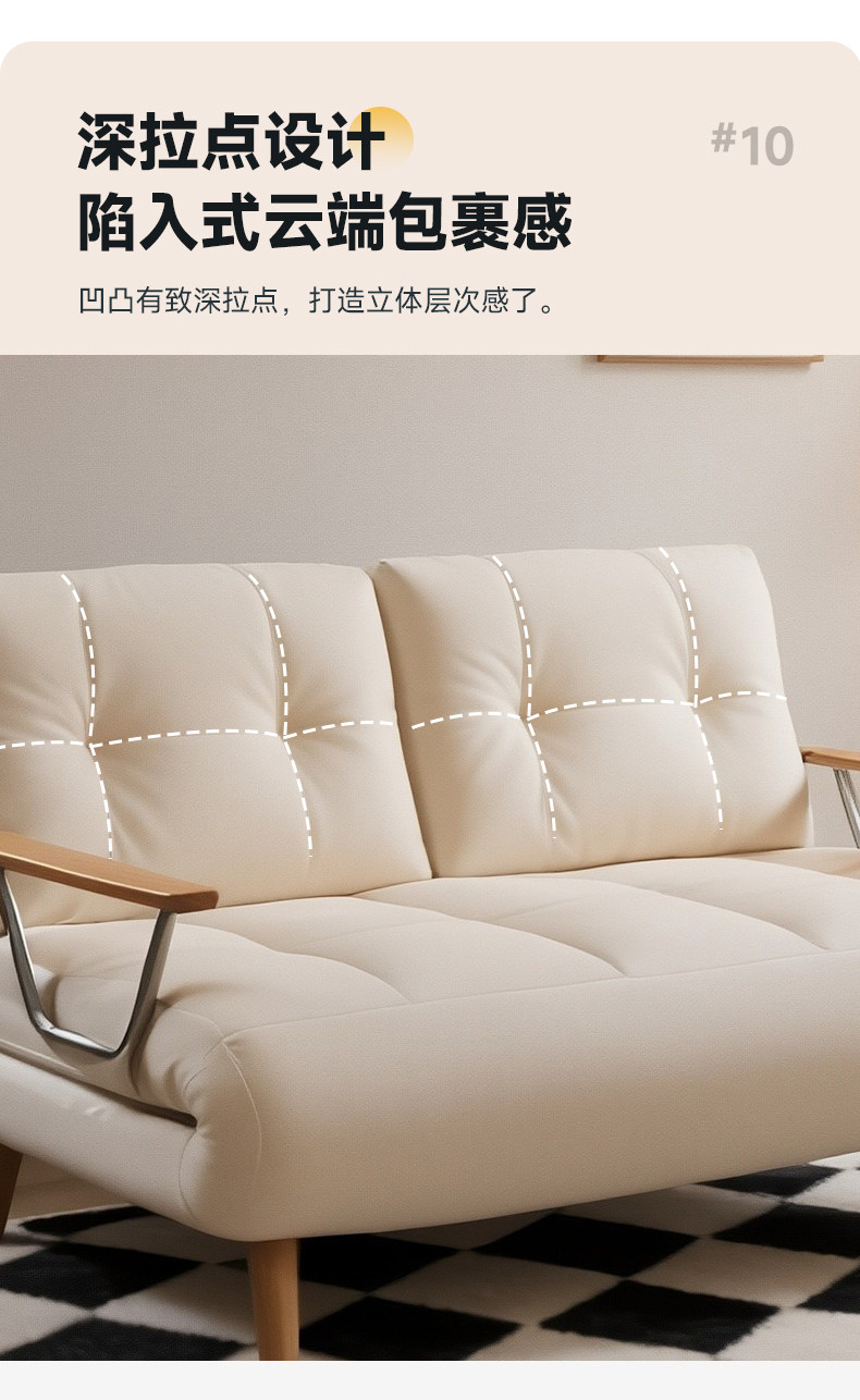 Складной универсальный диван для двоих, новая коллекция 