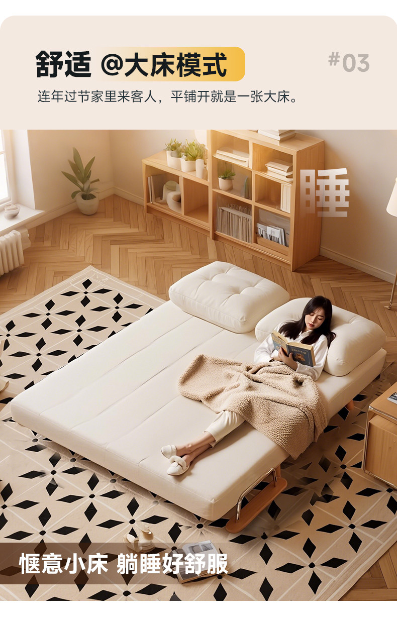 Складной универсальный диван для двоих, новая коллекция 