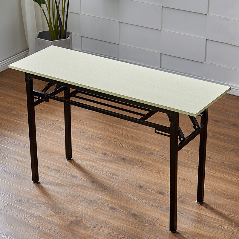 Haikou folding simple computer desk rectangular staff desk