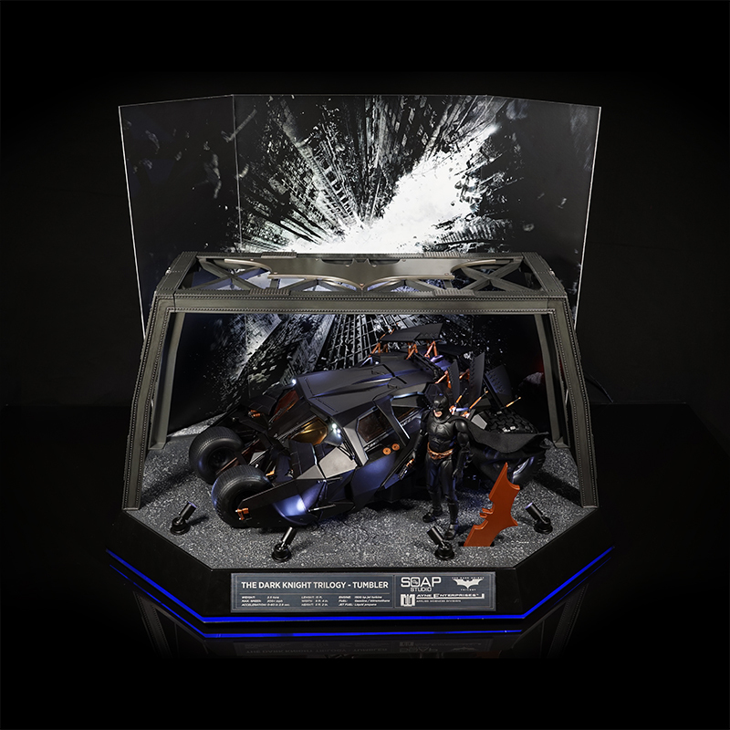 Soap Studio Batmobile Smart Remote Control Batman Vehicle 1/12 Batman Dark Knight