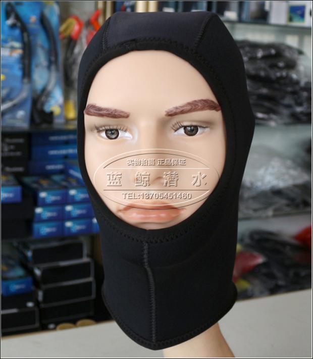 Diving equipment Professional thickened diving cap men's winter swimming cap warm hat anti-cold hat diving hat