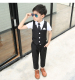 Handsome boy chiếc váy mùa hè đám cưới cậu bé chủ nhà sàn catwalk trẻ em trang phục phù hợp với phiên bản Hàn Quốc của bé Anh đang mặc