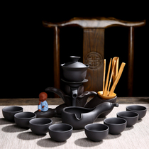 Purple Sand Gongfu tea set Household semi-automatic tea maker Set Creative tea maker Chinese lazy tea set