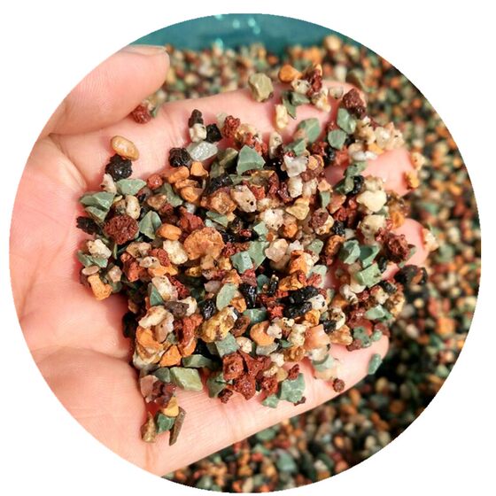 Succulent nutrient soil universal water permeable breathable special clearance paving succulent plants special granular soil wheat rice stone