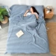 Túi ngủ bẩn cotton xách tay dành cho người lớn đôi du lịch khách sạn khách sạn chống bẩn tấm bông giặt túi ngủ văn phòng mùa hè