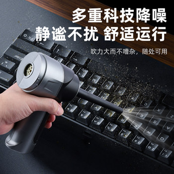 Ulite Wireless Car Vacuum Cleaner Multi-Functional Suction, Blowing, Charging and Pumping Car Vacuum Cleaner with Brushless Motor and High Suction Power